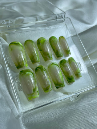 Green marble